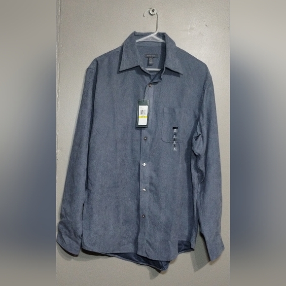 Van Heusen Other - Van Heusen Classic Gray Dress Shirt M 15-151/2